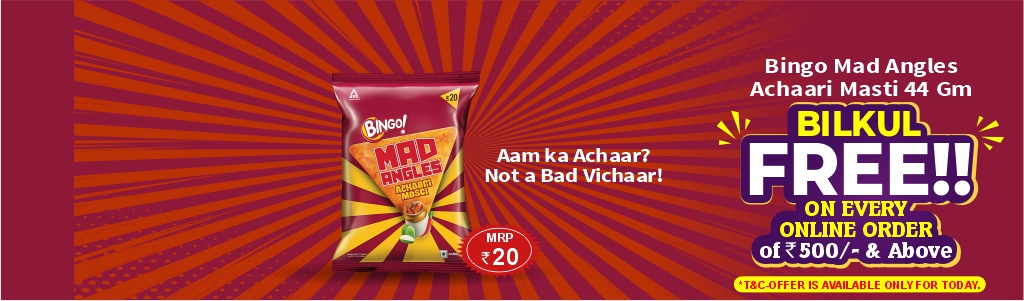 Bingo MAd Angles Achari Masti MRP 20 500 & Above