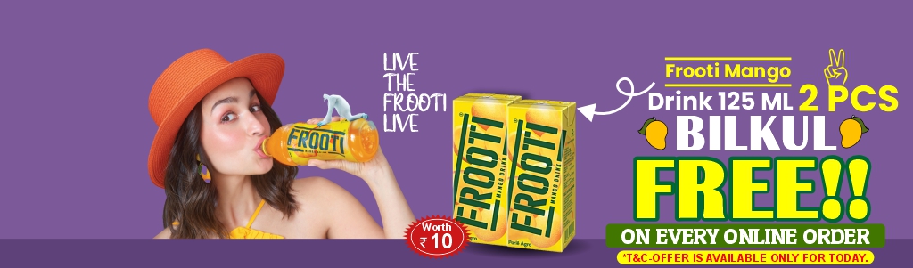 Frooti Mango drink 125 ML 2 pcs