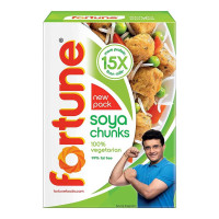 FORTUNE SOYA CHUNKS 200.00 GM BOX