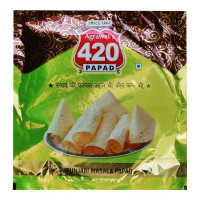 AGRAWAL 420 GOLD PUNJABI MASALA PAPAD 200.00 GM PACKET