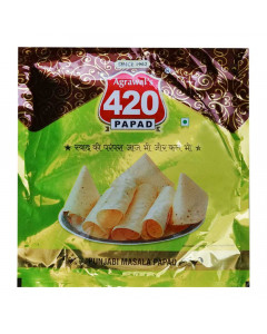 AGRAWAL 420 GOLD PUNJABI MASALA PAPAD 200.00 GM PACKET AGRAWAL 420 GOLD PUNJABI MASALA PAPAD 200.00 GM PACKET