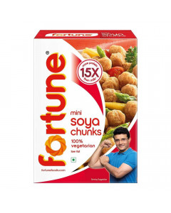 FORTUNE MINI SOYA CHUNKS 200.00 GM BOX FORTUNE MINI SOYA CHUNKS 200.00 GM BOX