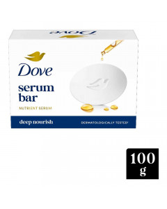 DOVE SERUM BAR WITH NUTRIENT SERUM 100.00 GM DOVE SERUM BAR WITH NUTRIENT SERUM 100.00 GM
