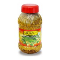 MOTHERS RECIPE GREEN CHILLI PICKLE 1.00 KG JAR