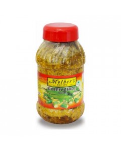 MOTHERS RECIPE GREEN CHILLI PICKLE 1.00 KG JAR MOTHERS RECIPE GREEN CHILLI PICKLE 1.00 KG JAR