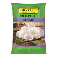 MOTHERS RECIPE AJWAIN RICE PAPAD 75.00 GM PACKET