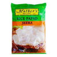 MOTHERS RECIPE RICE PAPAD JEERA 75.00 GM PACKET