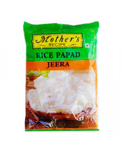 MOTHERS RECIPE RICE PAPAD JEERA 75.00 GM PACKET