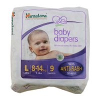 HIMALAYA BABY DIAPERS LARGE 8-14KG 9.00 Pcs Packet