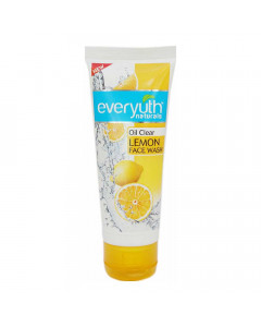 EVERYUTH NATURALS OIL CLEAR LEMON FACE WASH 50 ml. Tube