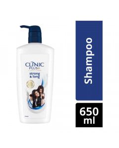 CLINIC PLUS STRONG & LONG SHAMPOO- 650.00 ML BOTTLE