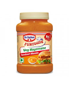 FUNFOODS VEG MAYONNAISE TANDOORI 245.00 GM JAR FUNFOODS VEG MAYONNAISE TANDOORI 245.00 GM JAR