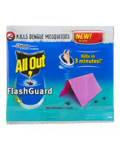ALL OUT FLASH GUARD 10 CARDS PACKET ALL OUT FLASH GUARD 10 CARDS PACKET