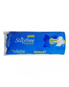 STAYFREE SECURE COTTONY SOFT REGULAR 6.00 PADS PACKET