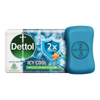 DETTOL ICY COOL SOAP 125.00 GM BAR