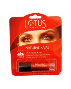 LOTUS COSMETIC HERBALS NATURAL KAJAL 4.00 GM PACKET LOTUS COSMETIC HERBALS NATURAL KAJAL 4.00 GM PACKET