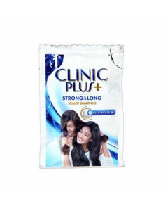 CLINIC PLUS STRONG & LONG SHAMPOO POUCH 6 ML SACHET CLINIC PLUS STRONG & LONG SHAMPOO POUCH 6 ML SACHET