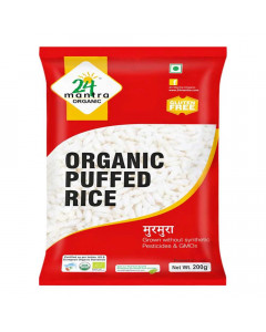 24 MANTRA ORGANIC PUFFED RICE MURMURA 200.00 GM PACKET