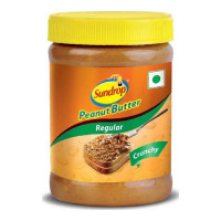 SUNDROP PEANUT BUTTER REGULAR CRUNCHY 200.00 GM JAR