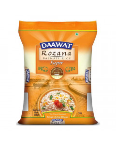 DAAWAT BASMATI RICE ROZANA SUPER 1.00 KG PACKET