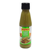 NILONS GREEN CHILLI SAUCE 200.00 GM BOTTLE