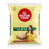 SILVER COIN CHAKKI FRESH  ATTA 5.00 KG BAG