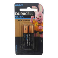 DURACELL ULTRA 1.5V ALKALINE AAA BATTERIES 2.00 PCS PACKET