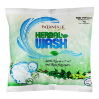 PATANJALI HERBAL WASH POPULAR DETERGENT POWDER 500.00 GM PACKET