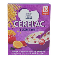 NESTLE CERELAC 5 GRAINS & FRUITS STAGE 5 300.00 GM BOX