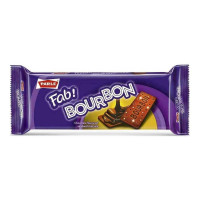 PARLE FAB BOURBON CHOCOLATE BISCUITS 135.00 GM PACKET