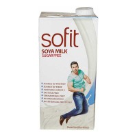 SOFIT SOYA NATURALLY SUGAR FREE DRINK 1.00 LTR TETRAPACK