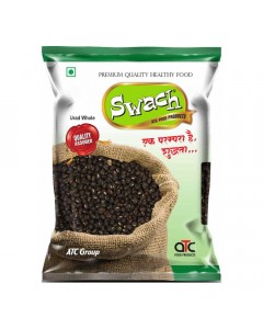 SWACH URAD WHOLE DAL 500.00 GM PACKET SWACH URAD WHOLE DAL 500.00 GM PACKET