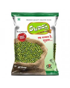 SWACH MOONG WHOLE DAL 500.00 GM PACKET