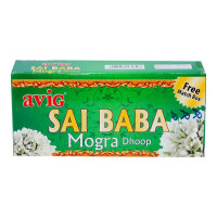 AVIG SAI BABA MOGRA DHOOP 10 STICKS 1.00 NO BOX