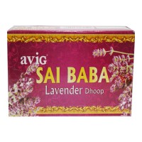 AVIG SAI BABA LAVENDER DHOOP 20 STICKS 1.00 NO PACKET