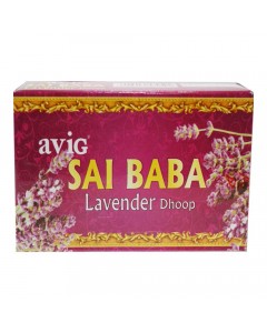 AVIG SAI BABA LAVENDER DHOOP 20 STICKS 1.00 NO PACKET AVIG SAI BABA LAVENDER DHOOP 20 STICKS 1.00 NO PACKET