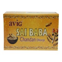 AVIG SAI BABA CHANDAN DHOOP 20 STICKS 1.00 NO PACKET