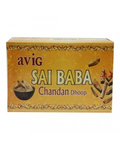 AVIG SAI BABA CHANDAN DHOOP 20 STICKS 1.00 NO PACKET AVIG SAI BABA CHANDAN DHOOP 20 STICKS 1.00 NO PACKET