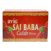 AVIG SAI BABA GULAB DHOOP 20 STICKS 1.00 NO BOX
