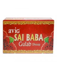 AVIG SAI BABA GULAB DHOOP 20 STICKS 1.00 NO BOX AVIG SAI BABA GULAB DHOOP 20 STICKS 1.00 NO BOX