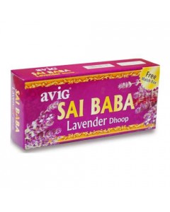 AVIG SAI BABA LAVENDER DHOOP 10 STICKS AVIG SAI BABA LAVENDER DHOOP 10 STICKS
