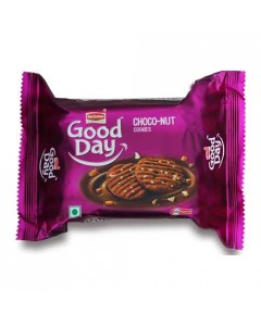 BRITANNIA GOOD DAY CHOCO NUT COOKIES 150.00 GM PACKET BRITANNIA GOOD DAY CHOCO NUT COOKIES 150.00 GM PACKET