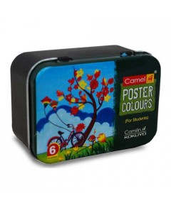 CAMEL POSTER COLOURS 6 SHADES CAMEL POSTER COLOURS 6 SHADES
