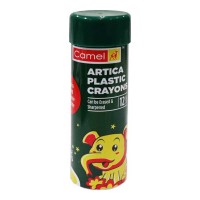 CAMEL ARTICA PLASTIC CRAYONS 12 SHADES