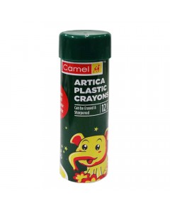 CAMEL ARTICA PLASTIC CRAYONS 12 SHADES CAMEL ARTICA PLASTIC CRAYONS 12 SHADES