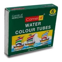 CAMEL WATER COLOUR TUBES 6 SHADES