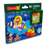 CAMEL WAX CRAYONS EXTRA LONG 16 SHADES
