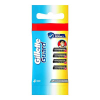 GILLETTE GUARD CARTRIDGES 4.00 PCS PACKET