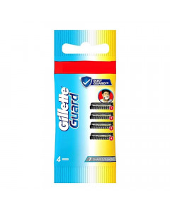 GILLETTE GUARD CARTRIDGES 4.00 PCS PACKET GILLETTE GUARD CARTRIDGES 4.00 PCS PACKET
