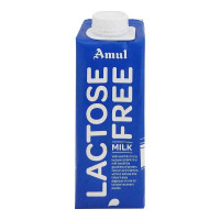 AMUL LACTOSE FREE MILK 250.00 ML PACKET